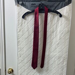 Jos. A. Bank Burgundy Polka Dot Tie